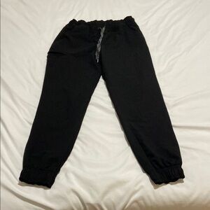 Jaanuu Black Jogger scrub pants